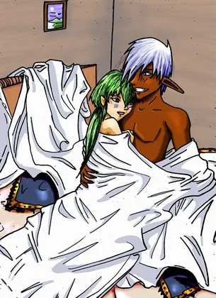Akoni et Ylline version grise