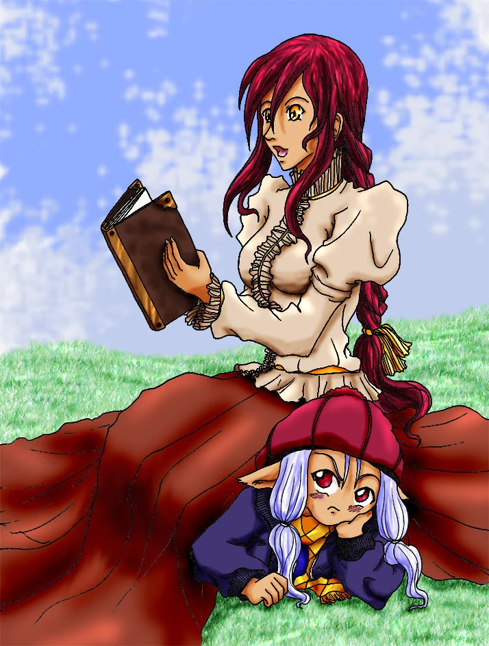 Aelysse et Wambas dans l’univers des Contes d’Aelysse